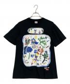 SUPREME×YOHJI YAMAMOTOシュプリーム×ヨウジヤマモト）の古着「Paint Tee」｜ブラック