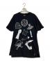 Vivienne Westwood ANGLOMANIA（ヴィヴィアンウエストウッドアングロマニア）の古着「プリントカットソー」｜ブラック