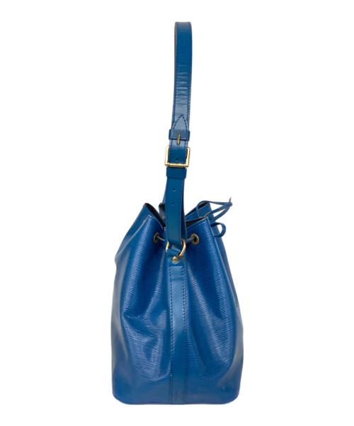 LOUIS VUITTON（ルイ ヴィトン）LOUIS VUITTON (ルイ ヴィトン) プチノエ 巾着ショルダーバッグ ブルーの古着・服飾アイテム