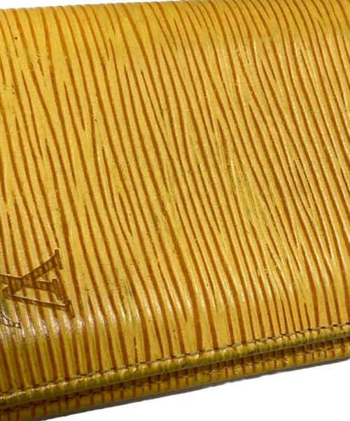 LOUIS VUITTON（ルイ ヴィトン）LOUIS VUITTON (ルイ ヴィトン) オーガナイザー・ドゥ・ポッシュ タッシリ・イエローの古着・服飾アイテム