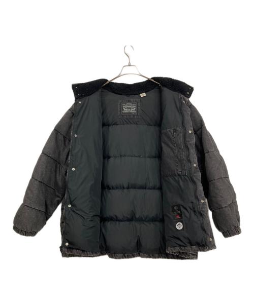 LEVI'S（リーバイス）LEVI'S (リーバイス) スーパーデニムダウンジャケット グレー サイズ:XLの古着・服飾アイテム