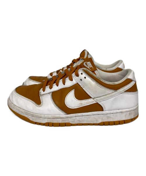 NIKE（ナイキ）NIKE (ナイキ) Dunk Low ブラウン×ホワイト サイズ:27.0の古着・服飾アイテム