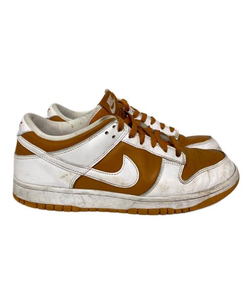 NIKE（ナイキ）NIKE (ナイキ) Dunk Low ブラウン×ホワイト サイズ:27.0の古着・服飾アイテム