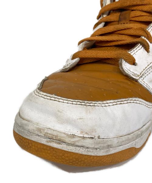 NIKE（ナイキ）NIKE (ナイキ) Dunk Low ブラウン×ホワイト サイズ:27.0の古着・服飾アイテム