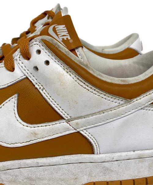 NIKE（ナイキ）NIKE (ナイキ) Dunk Low ブラウン×ホワイト サイズ:27.0の古着・服飾アイテム