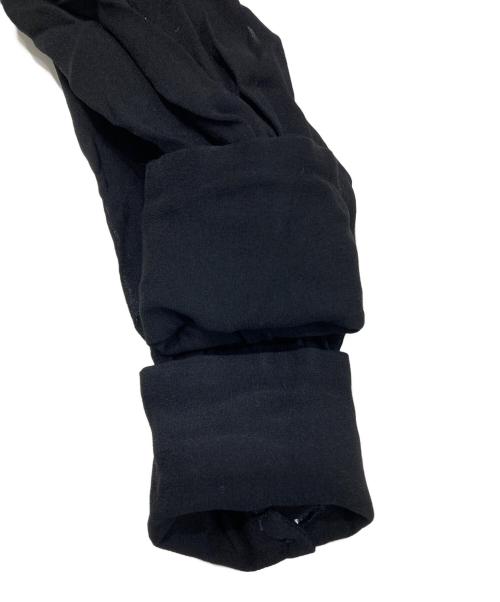 HER LIP TO（ハーリップトゥ）Her lip to (ハーリップトゥ) ロマンティックボリュームスリーブドレス ブラック サイズ:Sの古着・服飾アイテム