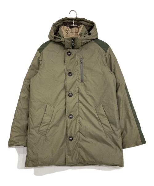 NOLLEY'S（ノーリーズ）NOLLEY'S (ノーリース) ミラレーン撥水ダウンジャケット カーキ サイズ:Lの古着・服飾アイテム