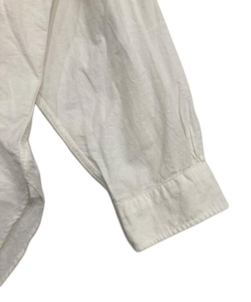 BROOKS BROTHERS（ブルックスブラザーズ）BROOKS BROTHERS (ブルックスブラザーズ) N.HOOLYWOOD (エヌ ハリウッド) POLO COLLAR SHIRT ホワイト サイズ:18-34の古着・服飾アイテム