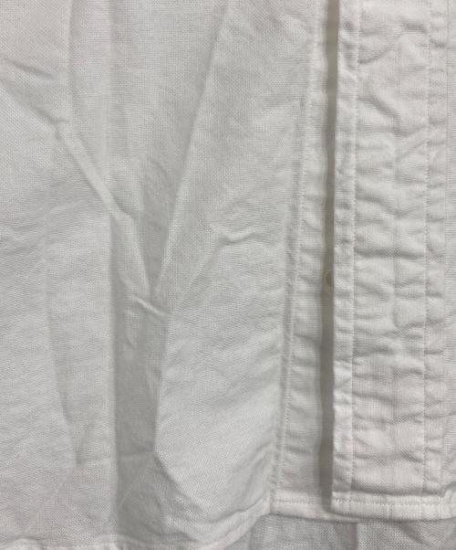 BROOKS BROTHERS（ブルックスブラザーズ）BROOKS BROTHERS (ブルックスブラザーズ) N.HOOLYWOOD (エヌ ハリウッド) POLO COLLAR SHIRT ホワイト サイズ:18-34の古着・服飾アイテム