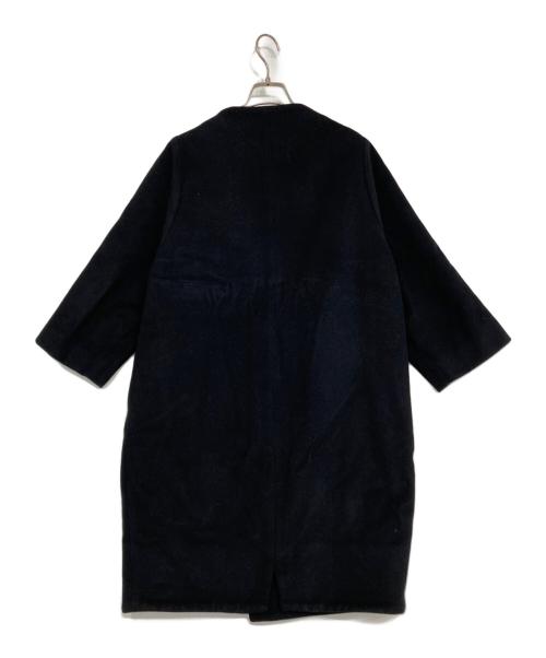 nitca（ニトカ）nitca (ニトカ) ノーカラーコート ブラック サイズ:1の古着・服飾アイテム