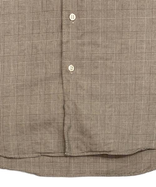 POLO RALPH LAUREN（ポロ・ラルフローレン）POLO RALPH LAUREN (ポロ・ラルフローレン) チェックシャツ ブラウン サイズ:Lの古着・服飾アイテム