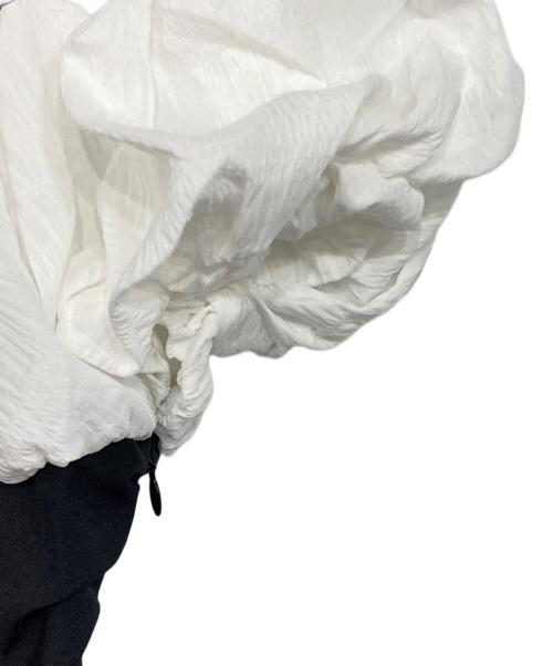 Resexxy（リゼクシー）RESEXXY (リゼクシー) バルーンヘムマーメイドワンピース ホワイト×ブラック サイズ:Fの古着・服飾アイテム