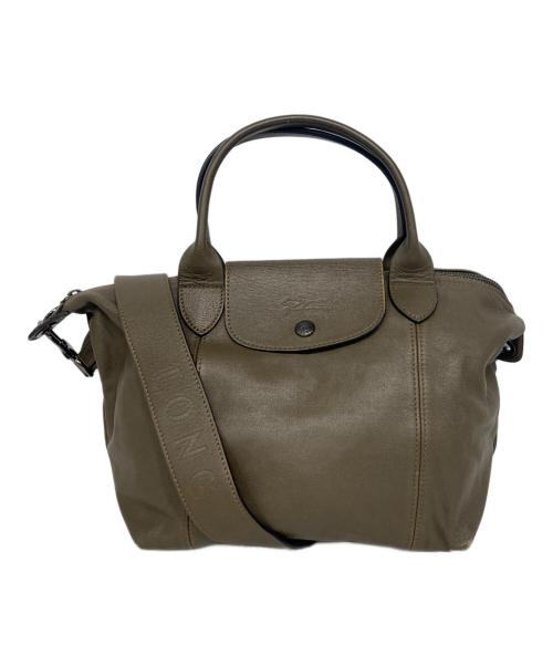 LONGCHAMP（ロンシャン）LONGCHAMP (ロンシャン) 2WAYショルダーバッグ ブラウンの古着・服飾アイテム