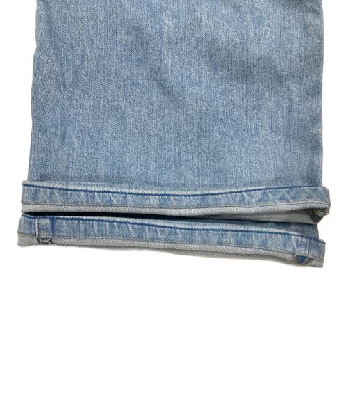 Something（サムシング）Something (サムシング) LISA ワイドデニムパンツ インディゴ サイズ:Mの古着・服飾アイテム