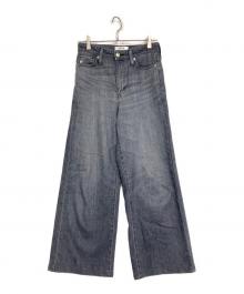 Something（サムシング）の古着「LISA ワイドデニムパンツ」｜グレー