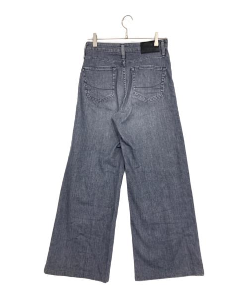 Something（サムシング）Something (サムシング) LISA ワイドデニムパンツ グレー サイズ:Mの古着・服飾アイテム