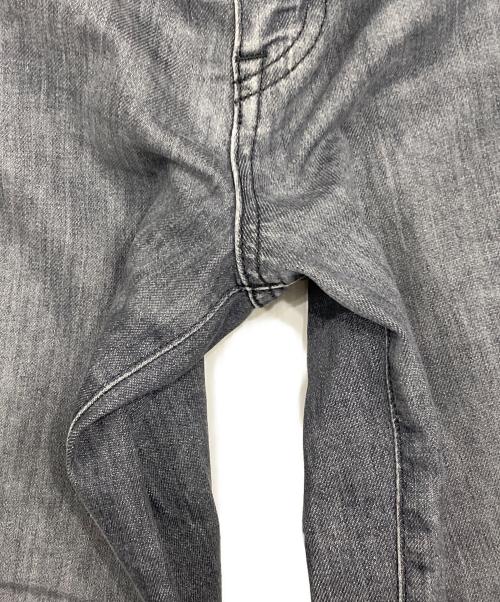 Something（サムシング）Something (サムシング) LISA ワイドデニムパンツ グレー サイズ:Mの古着・服飾アイテム