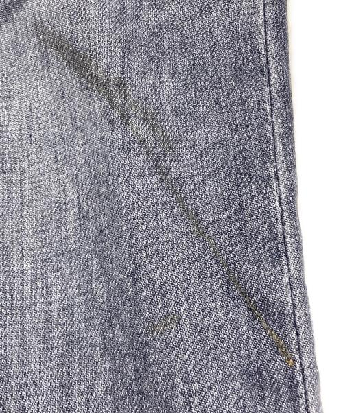 Something（サムシング）Something (サムシング) LISA ワイドデニムパンツ グレー サイズ:Mの古着・服飾アイテム