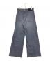 Something (サムシング) LISA ワイドデニムパンツ グレー サイズ:M：4000円