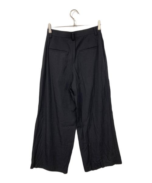 Plage（プラージュ）Plage (プラージュ) マニッシュタックパンツ ブラック サイズ:38の古着・服飾アイテム