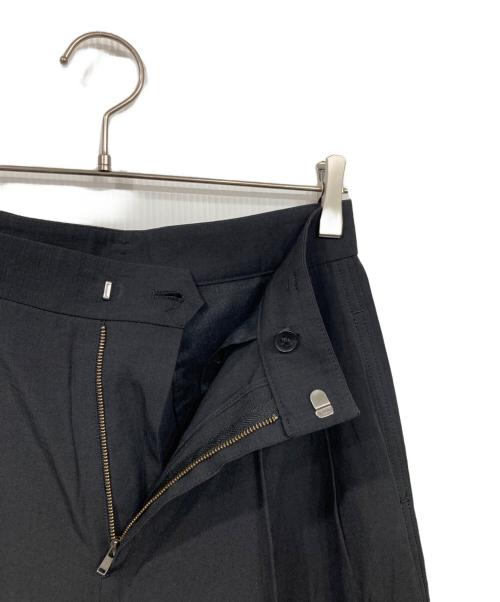 Plage（プラージュ）Plage (プラージュ) マニッシュタックパンツ ブラック サイズ:38の古着・服飾アイテム