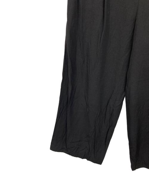 Plage（プラージュ）Plage (プラージュ) マニッシュタックパンツ ブラック サイズ:38の古着・服飾アイテム