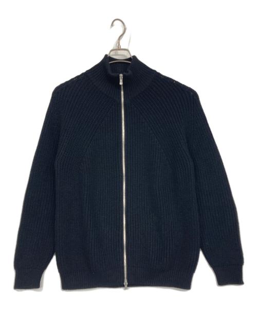 BATONER（バトナ―）BATONER (バトナ―) シグネチャー ドライバーズ ニット ブラック サイズ:2の古着・服飾アイテム