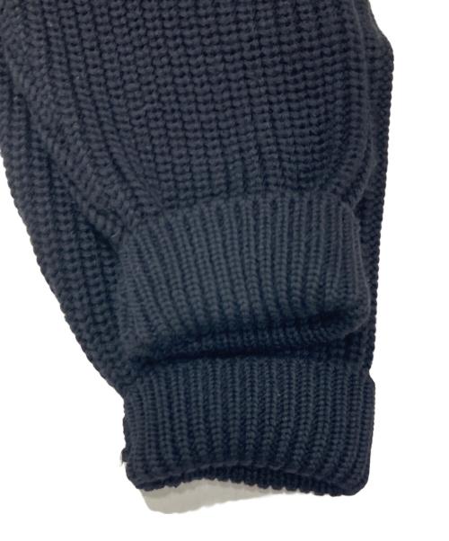 BATONER（バトナ―）BATONER (バトナ―) シグネチャー ドライバーズ ニット ブラック サイズ:2の古着・服飾アイテム