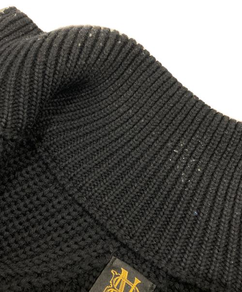 BATONER（バトナ―）BATONER (バトナ―) シグネチャー ドライバーズ ニット ブラック サイズ:2の古着・服飾アイテム