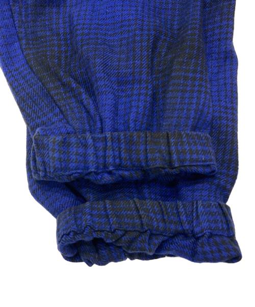 NOMA t.d.（ノーマティーディー）NOMA t.d. (ノーマティーディー) チェックジップジャケット ネイビー サイズ:3の古着・服飾アイテム