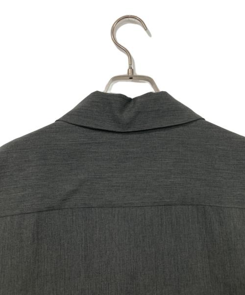 ATTISESSION（アティセッション）ATTISESSION (アティセッション) スタンドカラー ジャンプスーツ グレー サイズ:38の古着・服飾アイテム