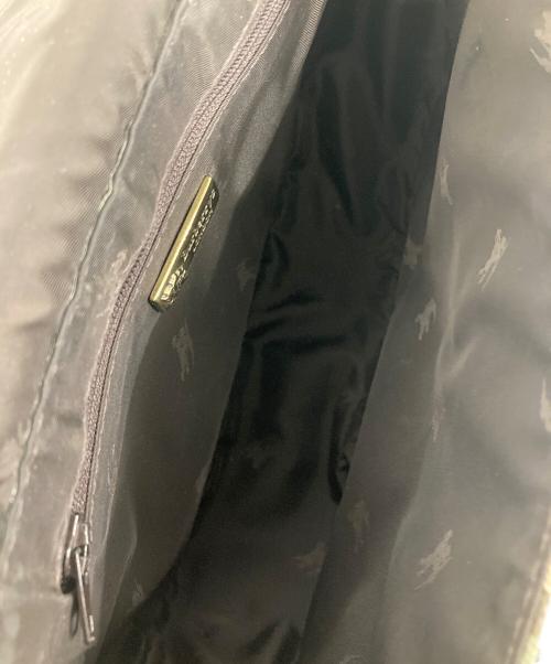 Burberry's（バーバリーズ）Burberry's (バーバリーズ) シャドーホースフラップショルダーバッグ ブラウン×グリーンの古着・服飾アイテム