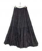 Spick and Spanスピックアンドスパン）の古着「HYU 100/ボイルティアードスカート」｜グレー