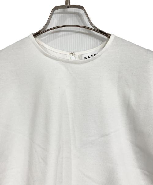 SACRA（サクラ）SACRA (サクラ) LONG STAPLE COTTON TOP ホワイト サイズ:38の古着・服飾アイテム