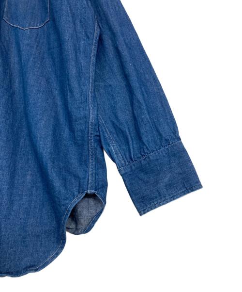 LEVI'S VINTAGE CLOTHING（リーバイス ビンテージ クロージング）LEVI'S VINTAGE CLOTHING (リーバイス ビンテージ クロージング) 復刻ショートホーンデニムウエスタンシャツ インディゴ サイズ:XLの古着・服飾アイテム