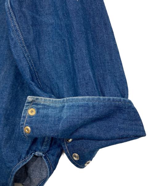 LEVI'S VINTAGE CLOTHING（リーバイス ビンテージ クロージング）LEVI'S VINTAGE CLOTHING (リーバイス ビンテージ クロージング) 復刻ショートホーンデニムウエスタンシャツ インディゴ サイズ:XLの古着・服飾アイテム