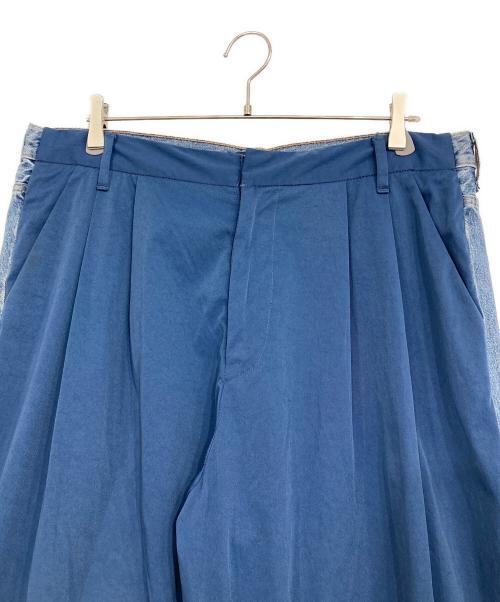LEVI'S MADE&CRAFTED（リーバイスメイドクラフテッド）LEVI'S MADE&CRAFTED (リーバイスメイドクラフテッド) 切替デニムパンツ インディゴ×ブルー サイズ:SIZE W36の古着・服飾アイテム
