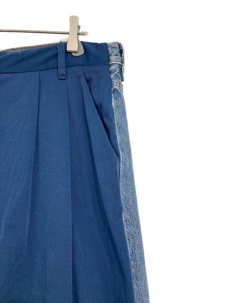 LEVI'S MADE&CRAFTED（リーバイスメイドクラフテッド）LEVI'S MADE&CRAFTED (リーバイスメイドクラフテッド) 切替デニムパンツ インディゴ×ブルー サイズ:SIZE W36の古着・服飾アイテム