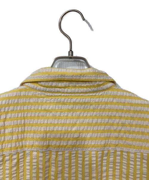 LEVI'S（リーバイス）LEVI'S (リーバイス) シアサッカーシャツ イエロー サイズ:Lの古着・服飾アイテム
