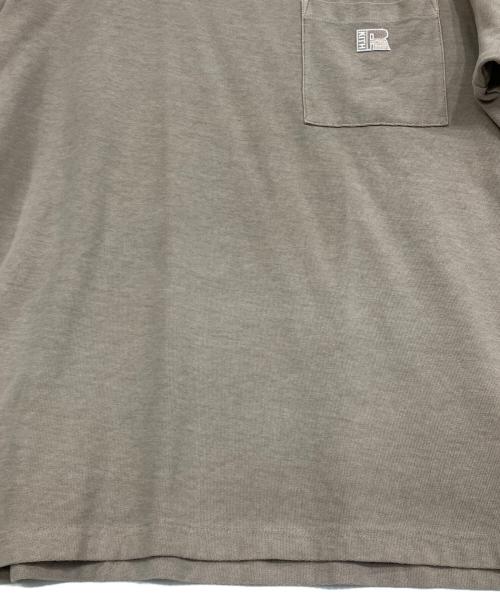 KITH（キス）KITH (キス) RUSSELL ATHLETIC (ラッセルアスレチック) ポケットTシャツ ベージュ サイズ:XLの古着・服飾アイテム