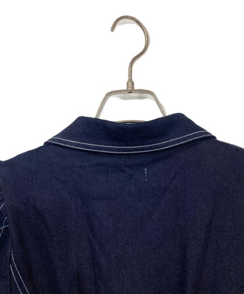 Resexxy（リゼクシー）RESEXXY (リゼクシー) ギャザーデザインマーメイドワンピース インディゴ サイズ:M 未使用品の古着・服飾アイテム