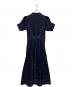 RESEXXY (リゼクシー) ギャザーデザインマーメイドワンピース インディゴ サイズ:M 未使用品：4000円