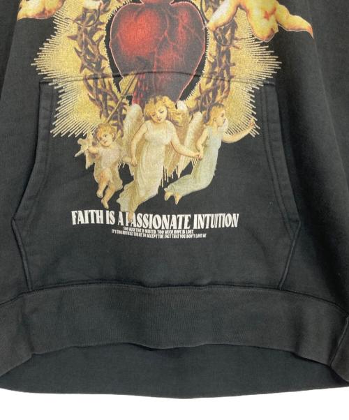 SUGATA（スガタ）SUGATA (スガタ) INNER FLAMEプリントパーカー ブラック サイズ:SIZE Lの古着・服飾アイテム