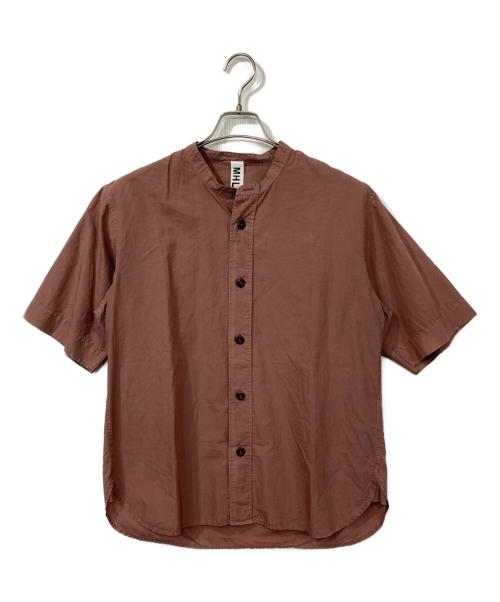 MHL（エムエイチエル）MHL (エムエイチエル) 半袖シャツ ブラウン サイズ:Mの古着・服飾アイテム