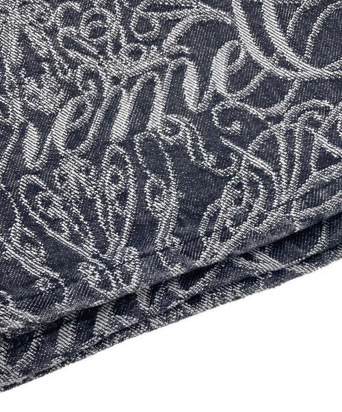 SUPREME（シュプリーム）SUPREME (シュプリーム) Script Jacquard Double Knee Denim Painter Pant ブラック サイズ:30の古着・服飾アイテム