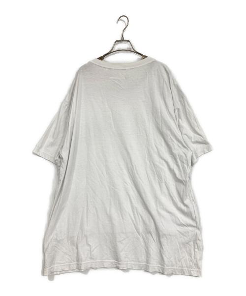 MM6 Maison Margiela（エムエムシックスメゾンマルジェラ）MM6 Maison Margiela (エムエムシックスメゾンマルジェラ) ナンバーリングロゴTシャツ ブラック サイズ:Lの古着・服飾アイテム
