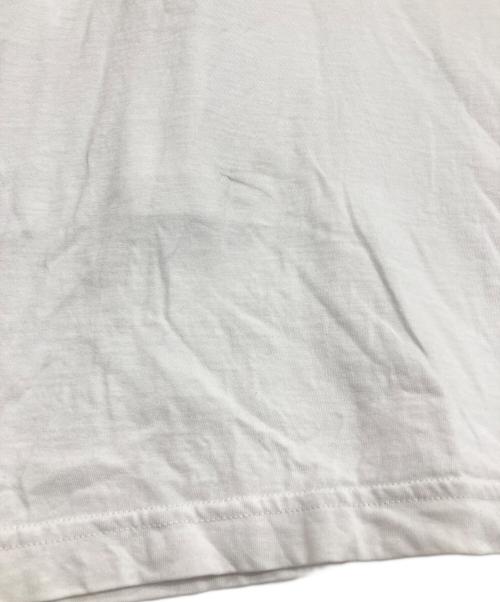 MM6 Maison Margiela（エムエムシックスメゾンマルジェラ）MM6 Maison Margiela (エムエムシックスメゾンマルジェラ) ナンバーリングロゴTシャツ ブラック サイズ:Lの古着・服飾アイテム