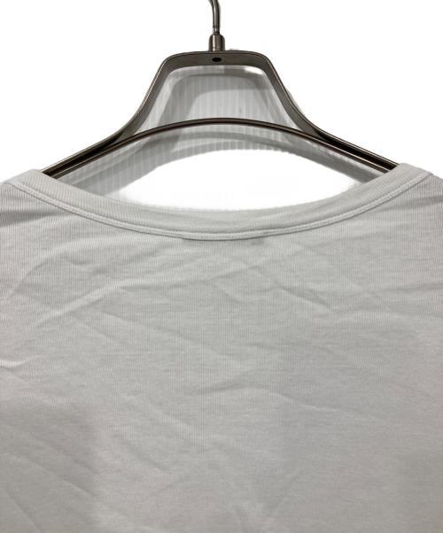 ANN DEMEULEMEESTER（アンドゥムルメステール）ANN DEMEULEMEESTER (アンドゥムルメステール) BAPTIST STANDARD T-SHIRT ホワイト サイズ:46の古着・服飾アイテム