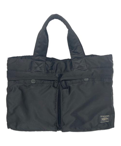 PORTER（ポーター）PORTER (ポーター) トートバッグ ブラックの古着・服飾アイテム