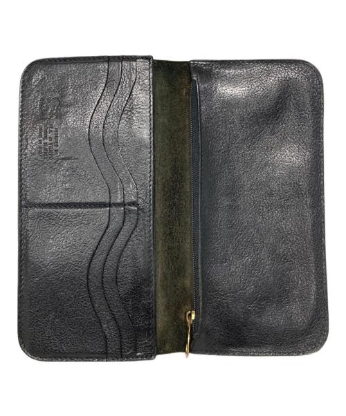 IL BISONTE（イル ビゾンテ）IL BISONTE (イル ビゾンテ) 長財布 ブラックの古着・服飾アイテム